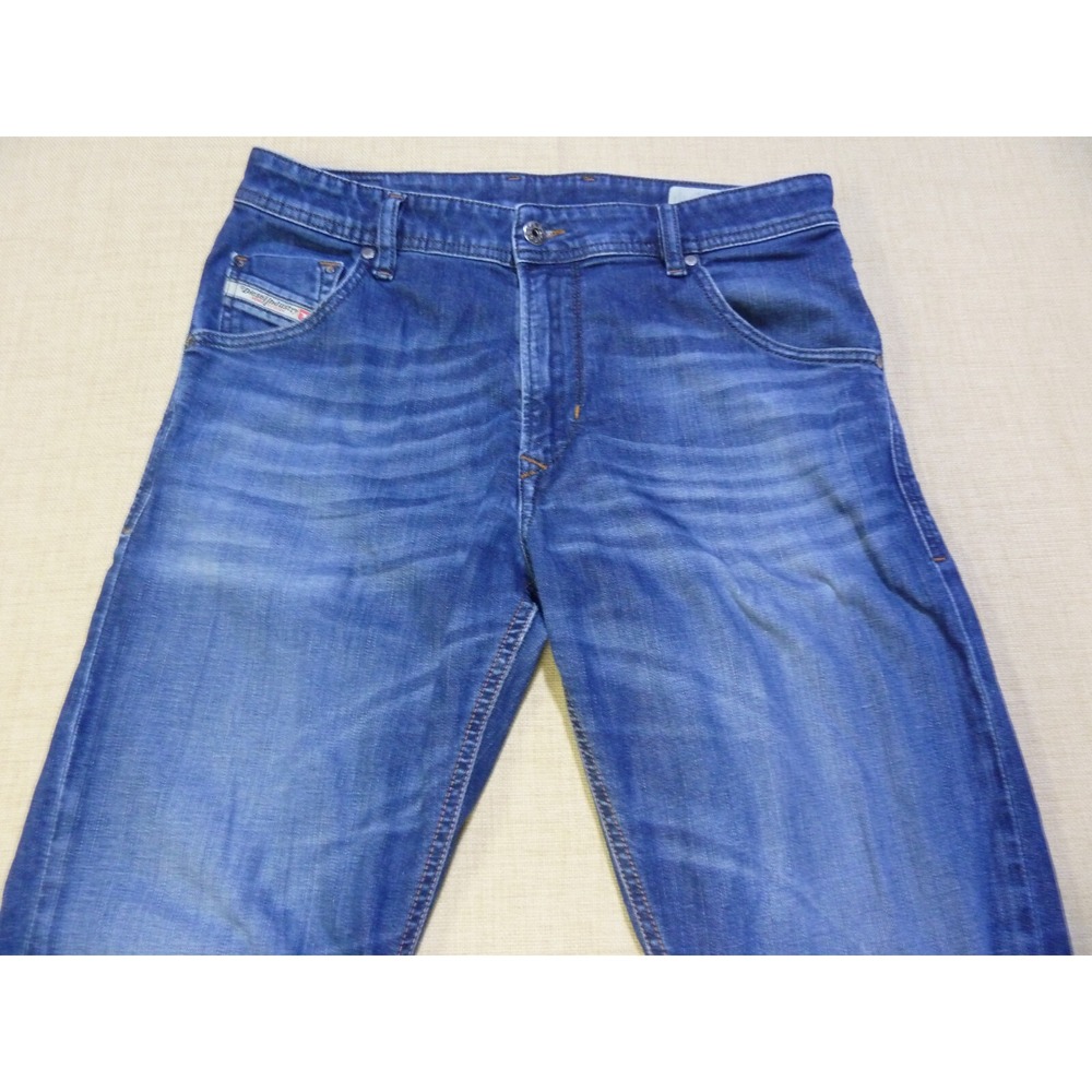 DIESEL KRAYVER REGULAR SLIM-CARROT Men's Distressed Jeans 31x31